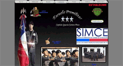 Desktop Screenshot of escuelapremilitar.com